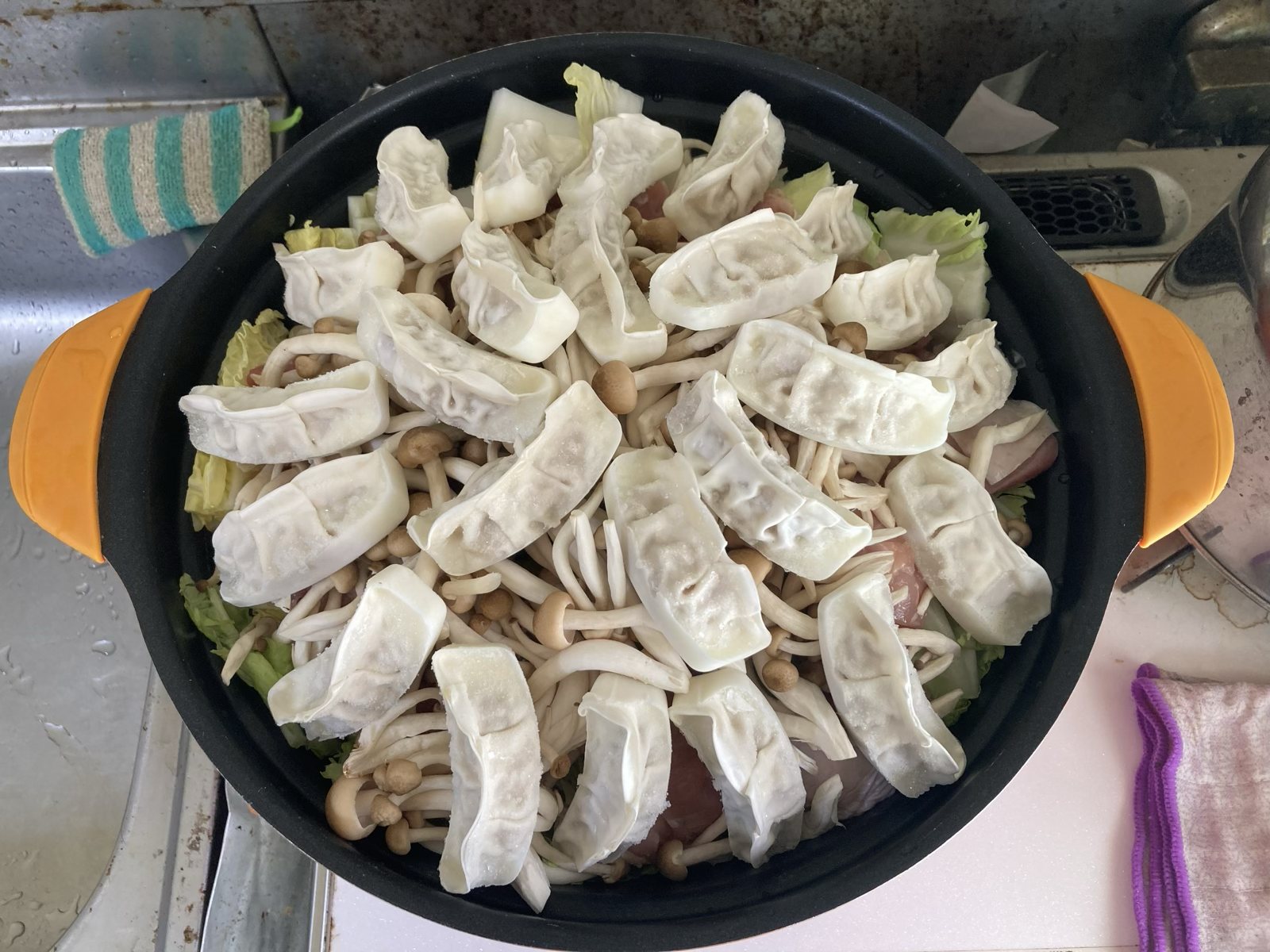 餃子なべの写真