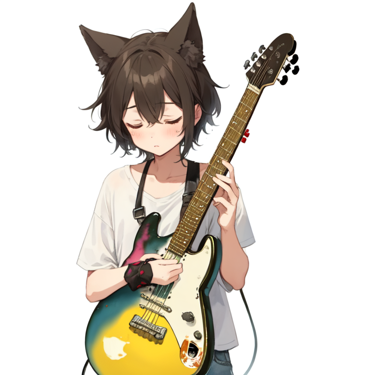 主人公のイラスト