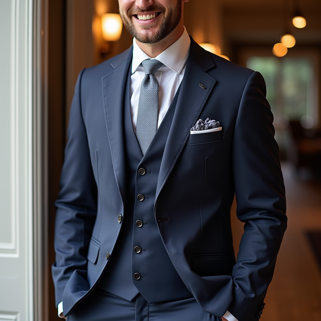 オーダーメイドのスーツ